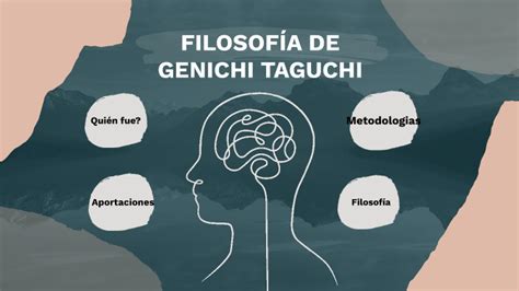 genichi taguchi filosofía.